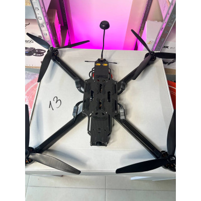 FPV Дрон KLESM 13" LR Pro — Карбонова Рама, Дальність FPV 5.8 ГГц, Навантаження до 7 кг