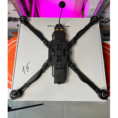Професійний FPV Квадрокоптер KLESM 15" — Long Range 8S, Карбон, 4214-380KV, VTX 2W, INAV/Betaflight Професійний FPV Квадрокоптер KLESM 15" — Long Range 8S, Карбон, 4214-380KV, VTX 2W, INAV/Betaflight