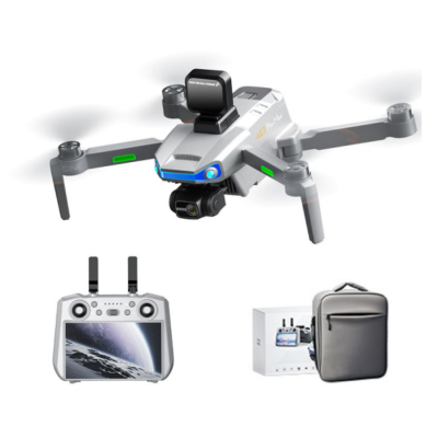 Дрон з камерою AE3 Pro Max професійний 8K, GPS, 6 км, 30 хв, пульті з екраном