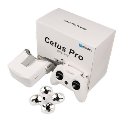  Учебный комплект мини квадрокоптер BetaFPV Cetus Pro FPV Kit 2 Акб, Очки, Кейс, до 5 минут, до 80м